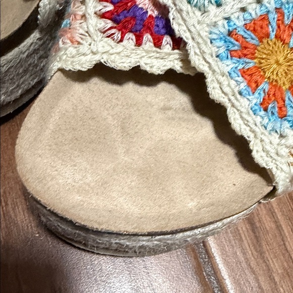 Dirty Laundry Multicolor Crochet Sandals - Picture 4 of 9